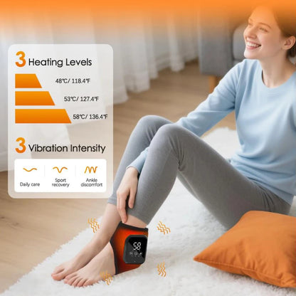 Ankle Recovery Wrap — Infrared Heat & Vibration | Gaia Waves
