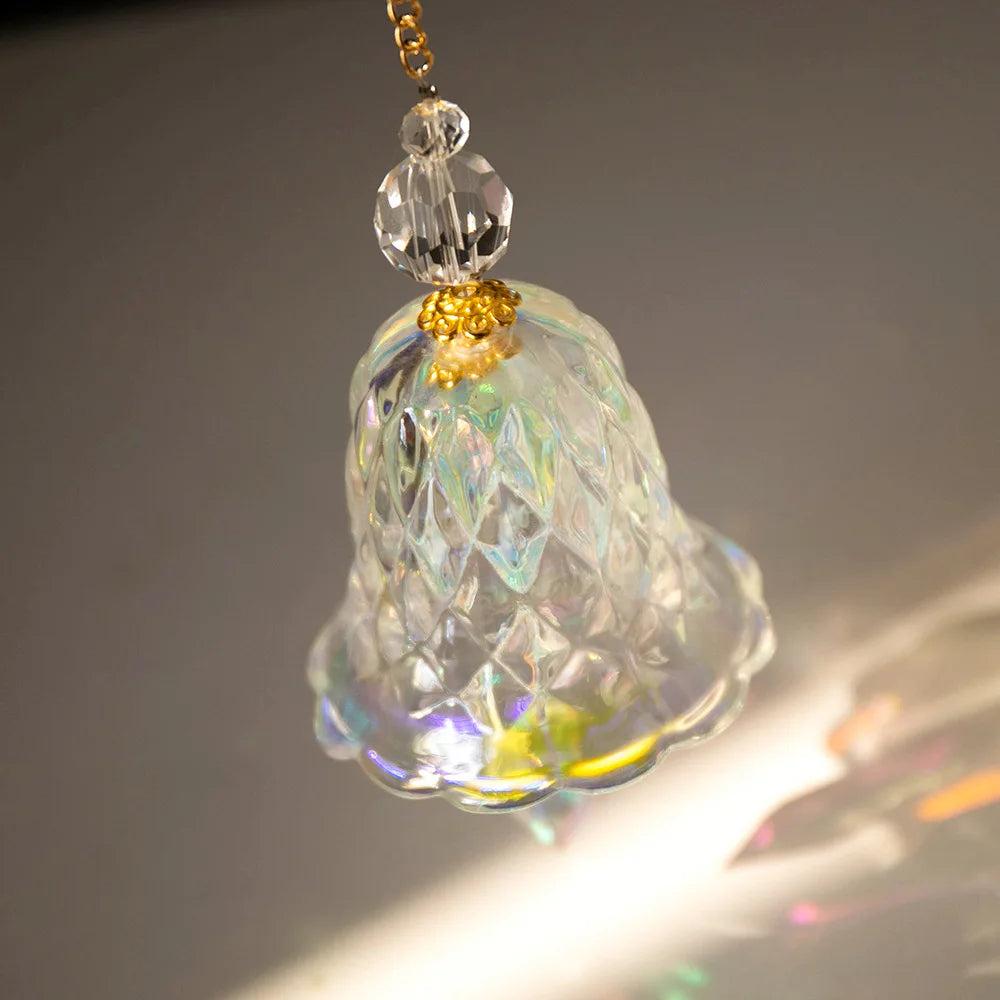 Crystal Wind Chimes - Feng Shui Energy Harmonizer & Spiritual Protection Bell