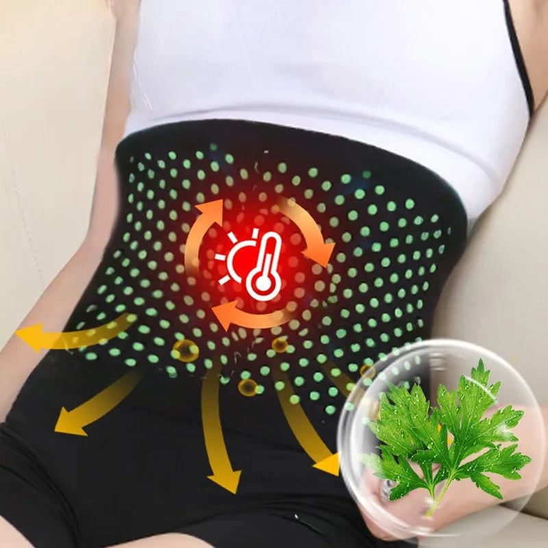 Mugwort Therapy Warm Waistband - Self-Heating Wellness Support Belt