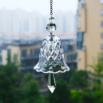 Crystal Wind Chimes - Feng Shui Energy Harmonizer & Spiritual Protection Bell