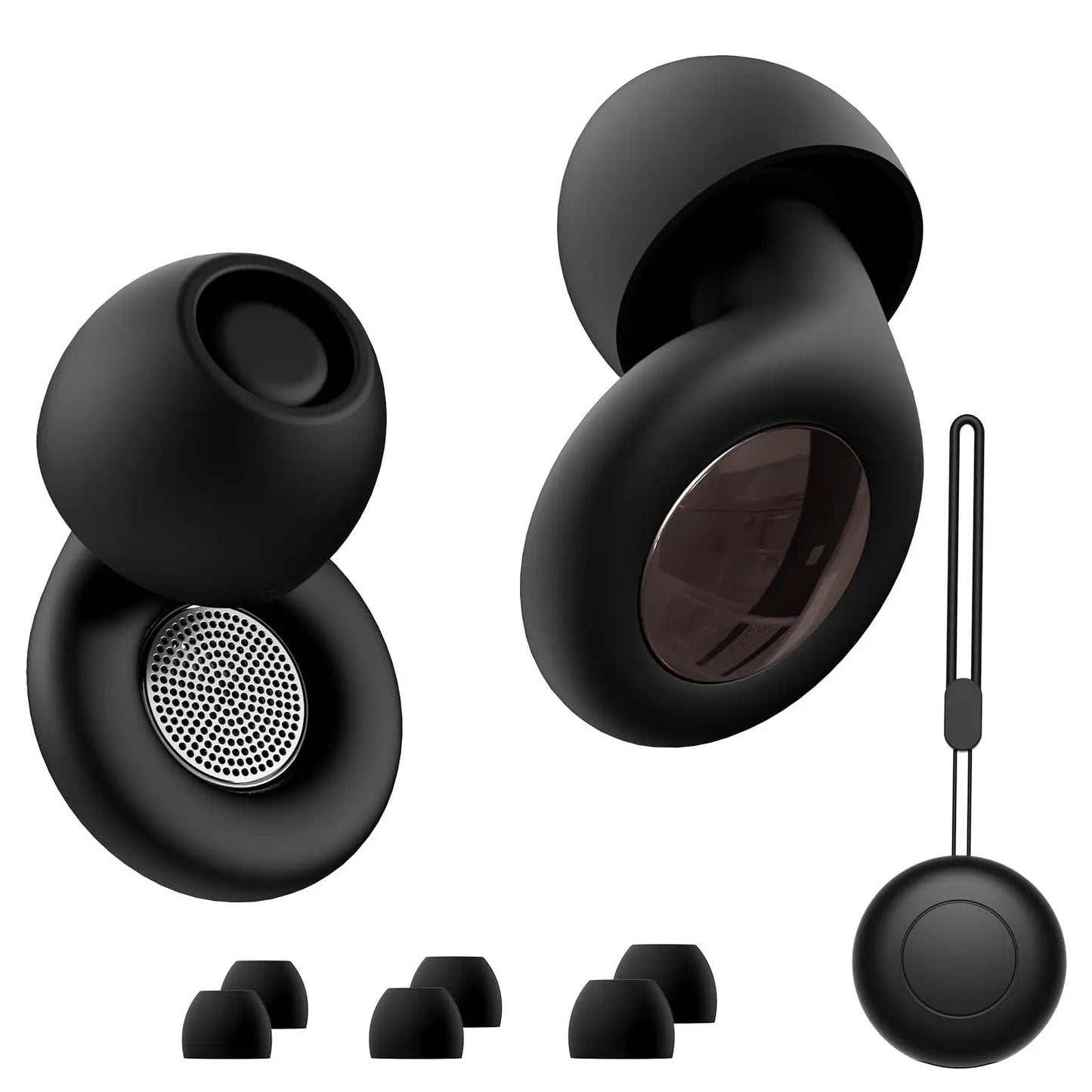 Silicone Ear Plugs for Sleeping | 30dB Noise Reduction & Total Comfort - SilentFlow™