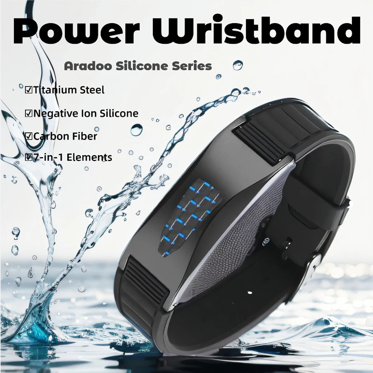 IonFlow™ 7-Elements - Magnetic Bracelet of the 7 Ancestral Elements