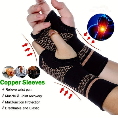 WristGuard Pro - Copper Fiber Support Brace for Pain Relief & Athletic Performance