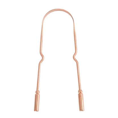 AyurCopper™ - Pure Copper Tongue Scraper | 5000-Year Ayurvedic Oral Detox Ritual