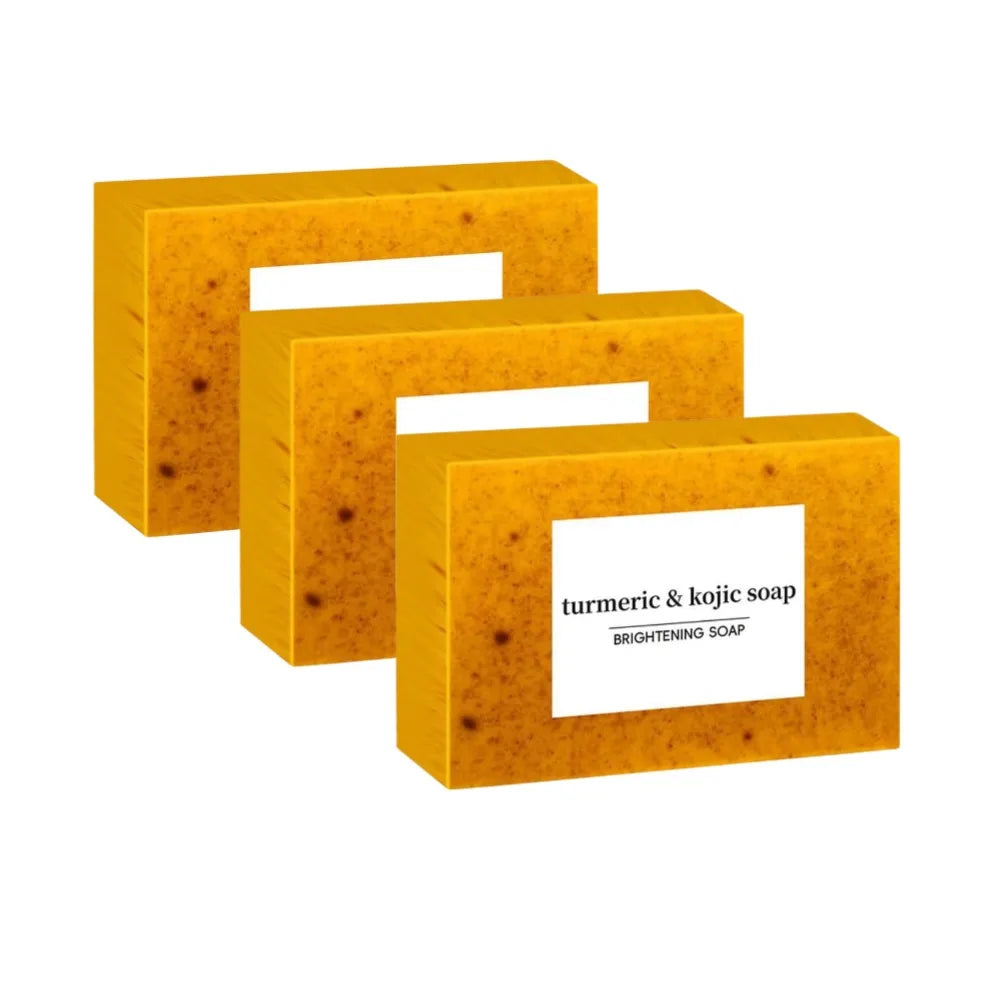 SunKissed Radiance™ - Handmade Turmeric & Lemon Kojic Acid Soap Bar