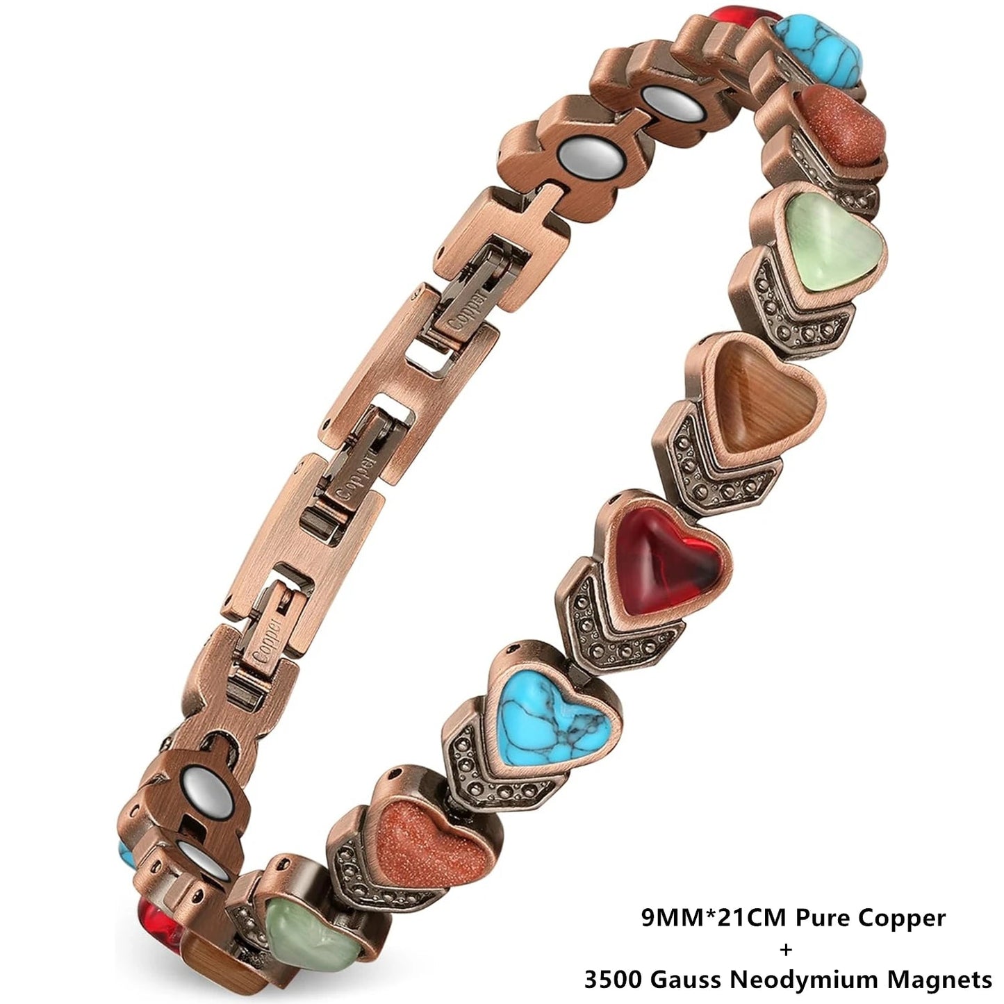 P-Energy - Copper Biomagnetic Bracelet | Vital Energy & Natural Beauty