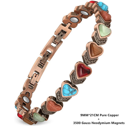 P-Energy - Copper Biomagnetic Bracelet | Vital Energy & Natural Beauty