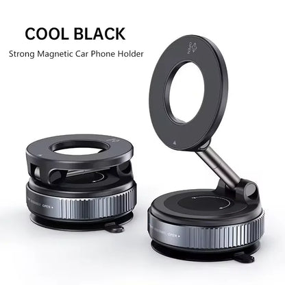 MagMount Pro™ - 360° Magnetic Car Phone Holder | Strong Vacuum Suction Mount