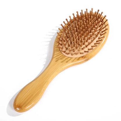 BambooFlow™ - Natural Bamboo Massage Hair Brush | Reduces Hair Loss & Stimulates Growth
