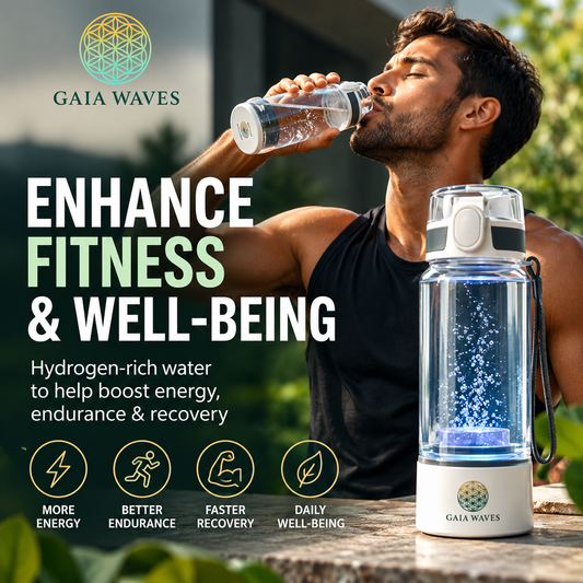 HydroCore™ Sport - Botella de agua de hidrógeno avanzada 