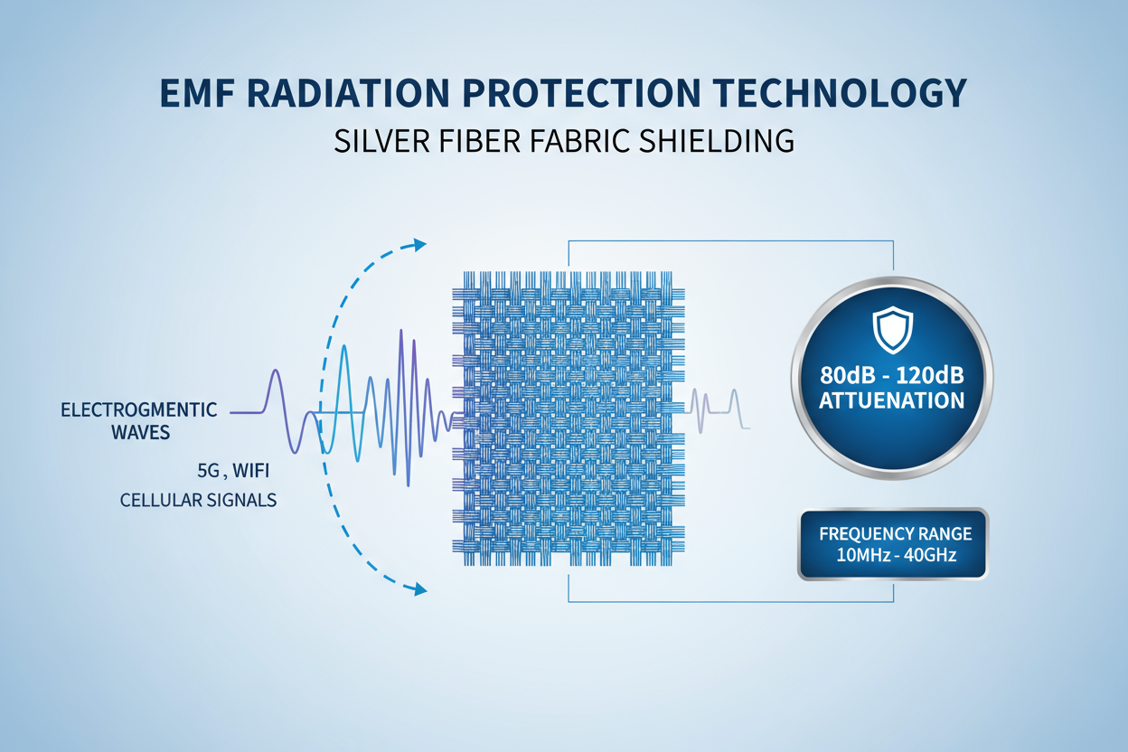 EMF radiation protection technology diagram