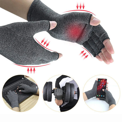 Comfortable Fingerless Hand Relief Gloves