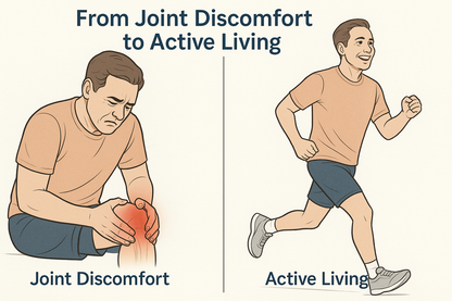 Joint Pain Relief Before After - From Joint Discomfort to Active Living