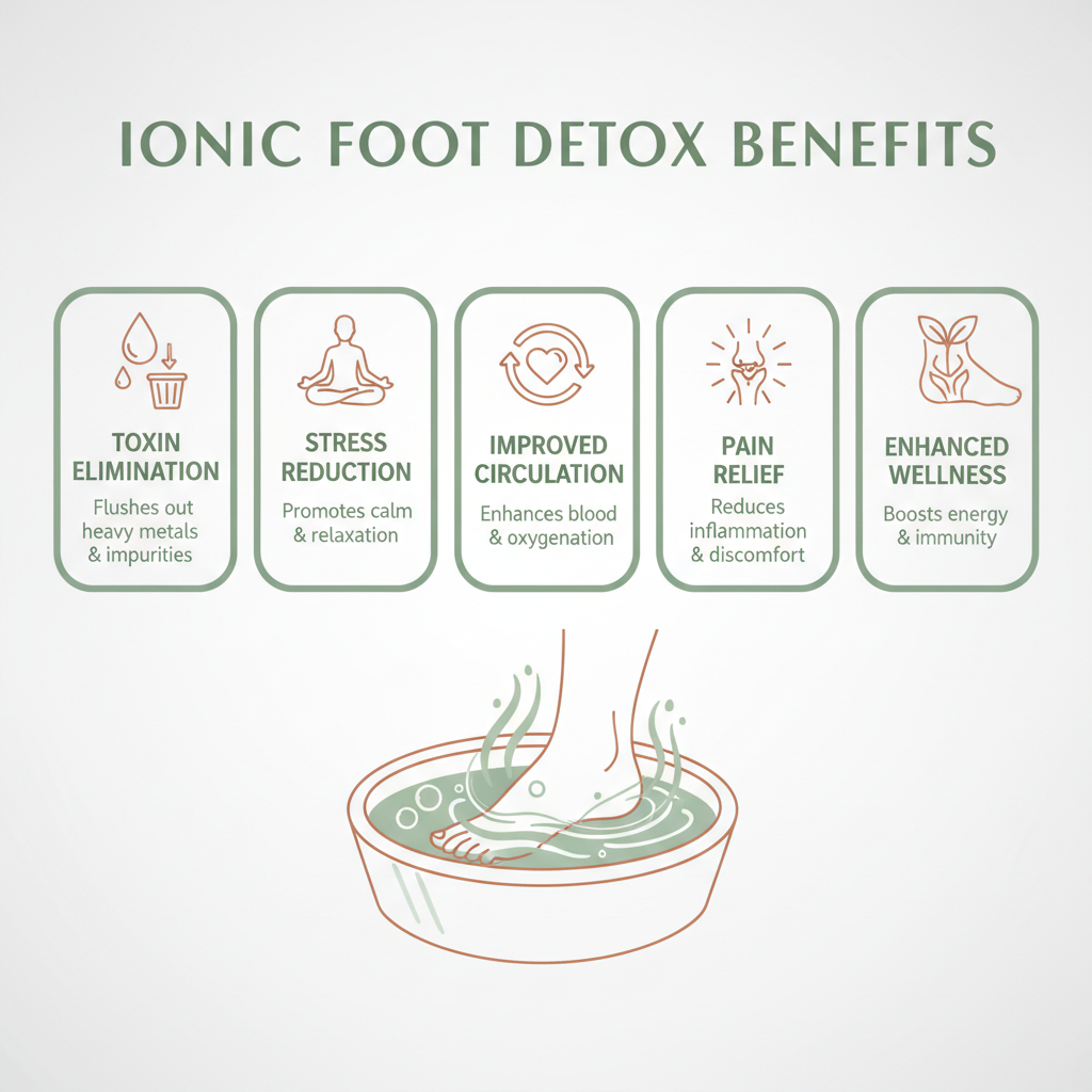 5 key benefits of ionic foot detox therapy