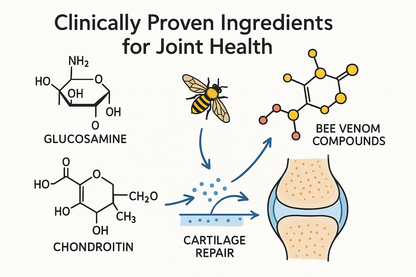 Glucosamine Chondroitin Bee Venom Molecular Structure - Clinically Proven Ingredients
